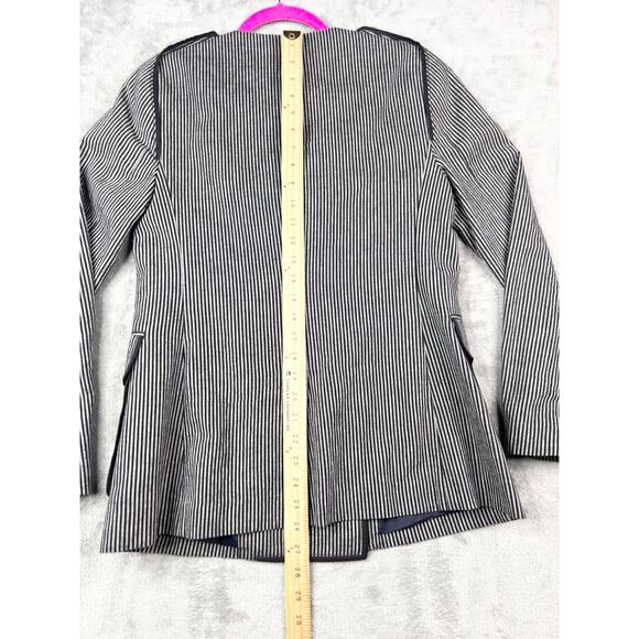 3.1 Phillip Lim Striped Double-Breasted Blazer Size 4 - Picture 5 of 9